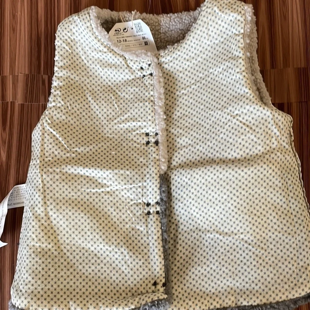 Nwt Zara Babygirl Cotton Vest Size 12-18 Months